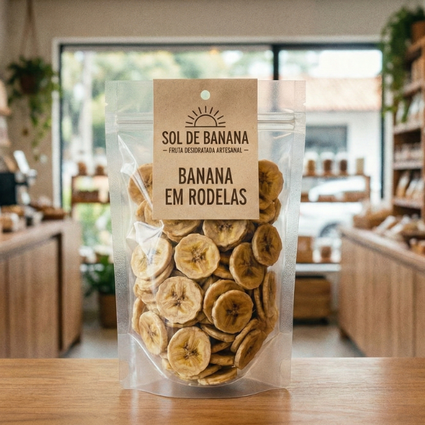 Banana desidratada